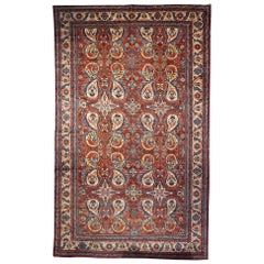 Fine Antique Persian Sultanabad Mahal Rug 10'3'' x 16'10''