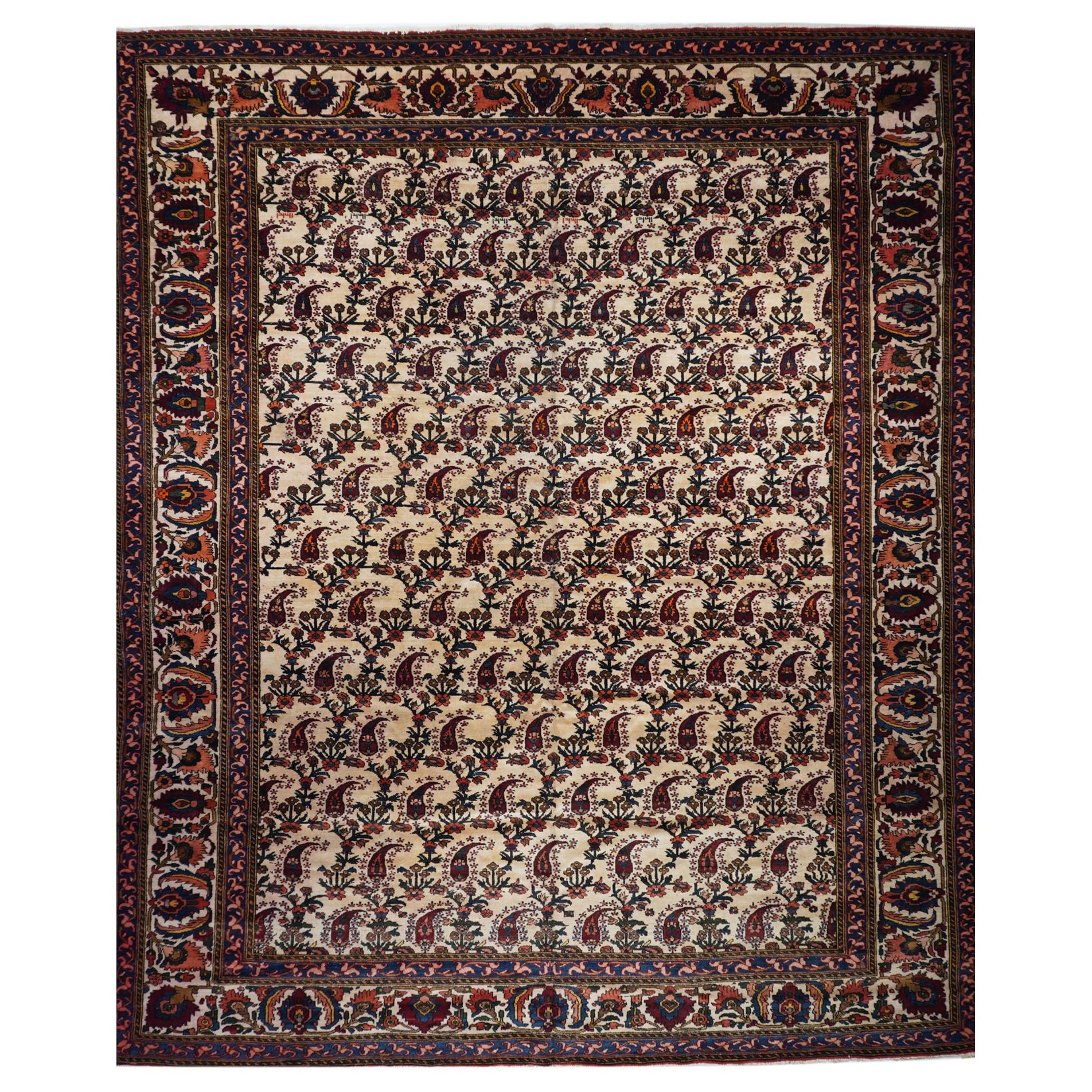 Bakhtiari-Teppich im Vintage-Stil 11'10'' x 14'0''