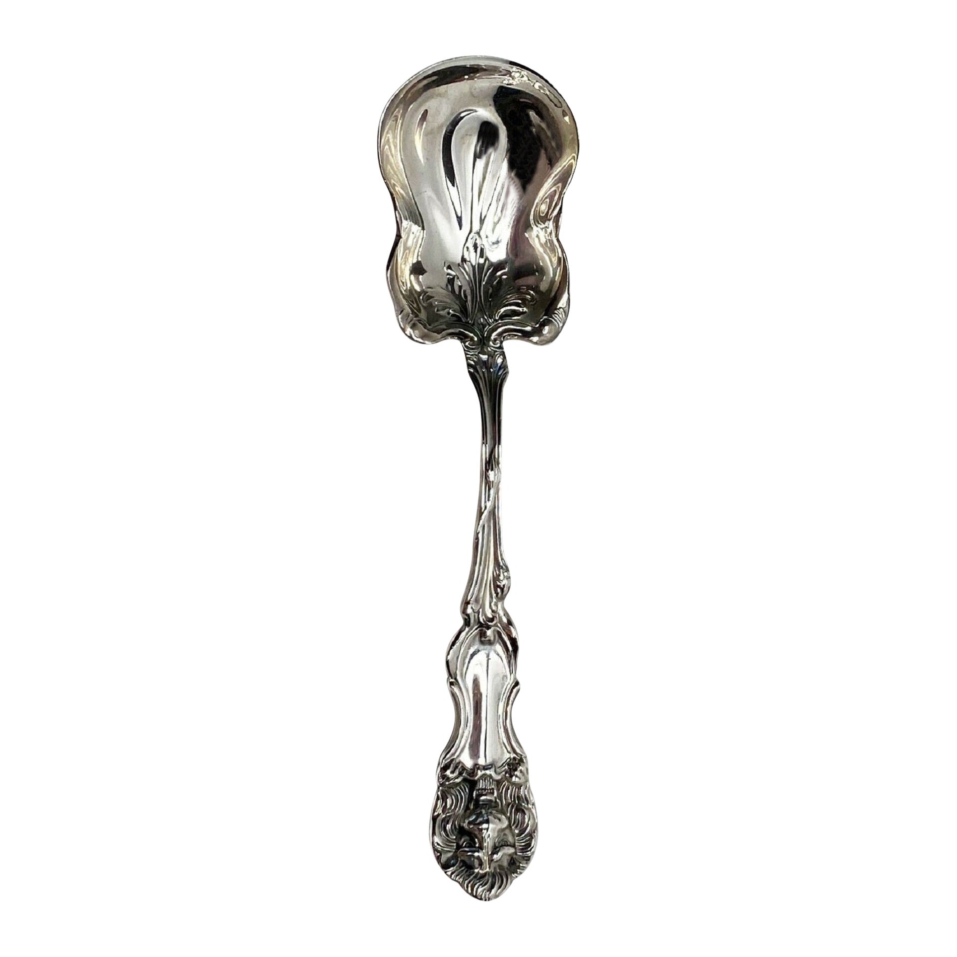 Wallace Sterling Silver Art Nouveau Jam or Berry Spoon