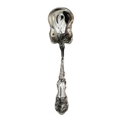 Vintage Wallace Sterling Silver Art Nouveau Jam or Berry Spoon