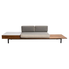 Vintage Charlotte Perriand Cansado Bench with a Drawer, circa 1958