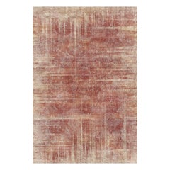 Moooi Large Quiet Collection Patina Brick Tapis rectangulaire en laine