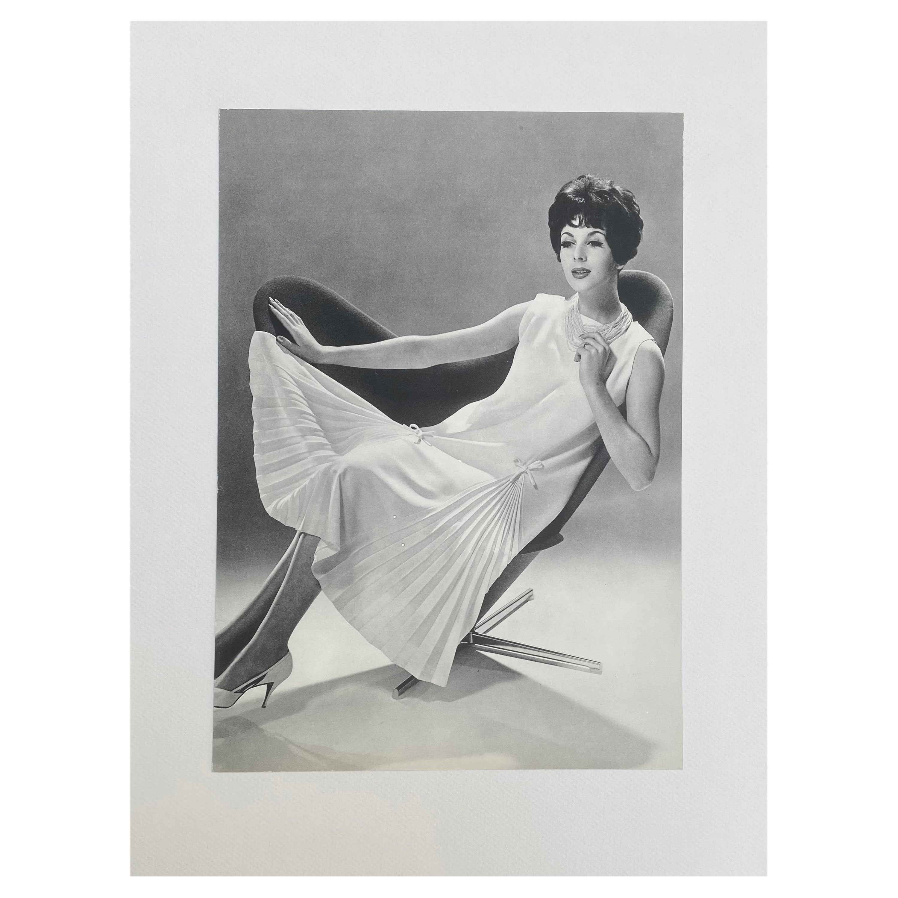 Seeberger, photo de mode pour Pierre Cardin, Paris Haute Couture 2