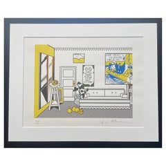 Antique Roy Lichtenstein, Artist's Studio Look Mickey, 1995