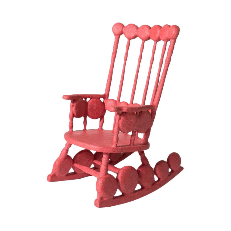 Aurea Rocking Chair by Polina Miliou For Sale