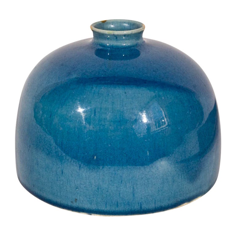 Antike Awaji Pottery Beehive Form Wasser Coupe Topf