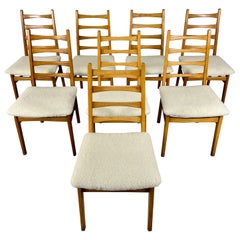 Mid Century Ladder Back Dining Chairs