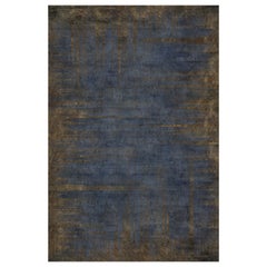 Moooi Small Quiet Collection Patina Fog Rectangle Rug in Soft Yarn Polyamide