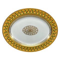 Tiffany Le Tallec Private Stock Porcelain Oval Serving Tray in Directoir