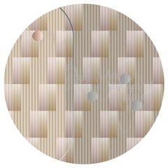 Moooi Small Swell Collection Citrine Rug in Low Pile Polyamide by Mae Engelgeer