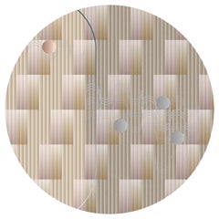 Moooi Large Swell Collection Citrine Rug in Low Pile Polyamide by Mae Engelgeer