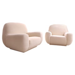 Paire de fauteuils italiens «acha », années 1970