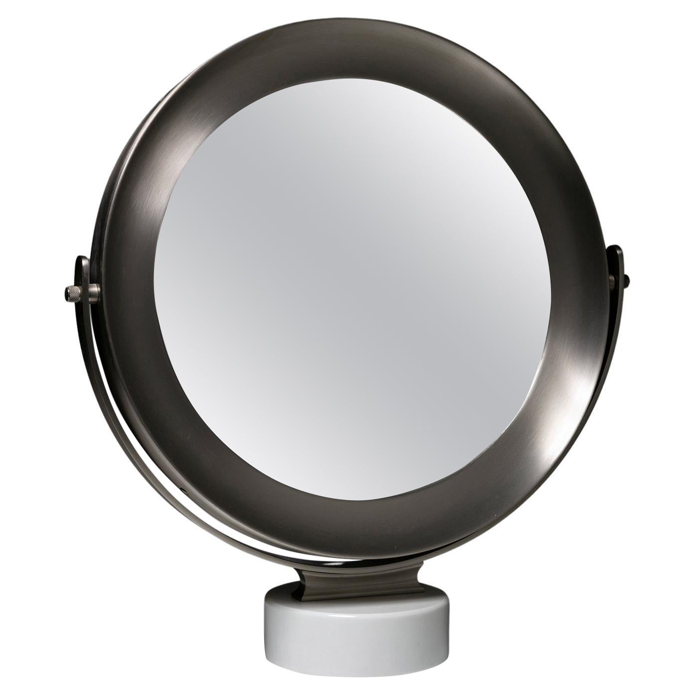 "Narciso" Table Mirror by Sergio Mazza for Artemide, Italy, 1960s For Sale