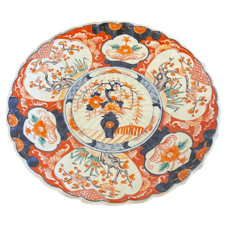 Antique Japanese Quality Imari Plate For Sale at 1stDibs