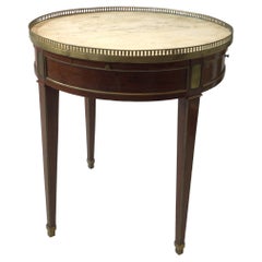 1880s French Marble Top Side Table