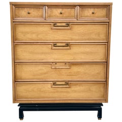 Retro Lacquered Highboy by American of Martinsville