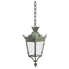 Lanterne suspendue française du XIXe siècle