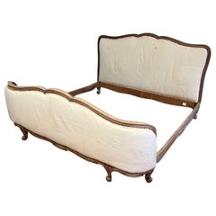 Antique Super King, French Demi Corbeille Bed