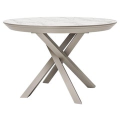 Used Puzzle Round Dining Table