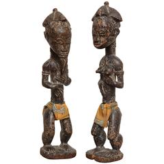 Vintage Pair of African Figurines