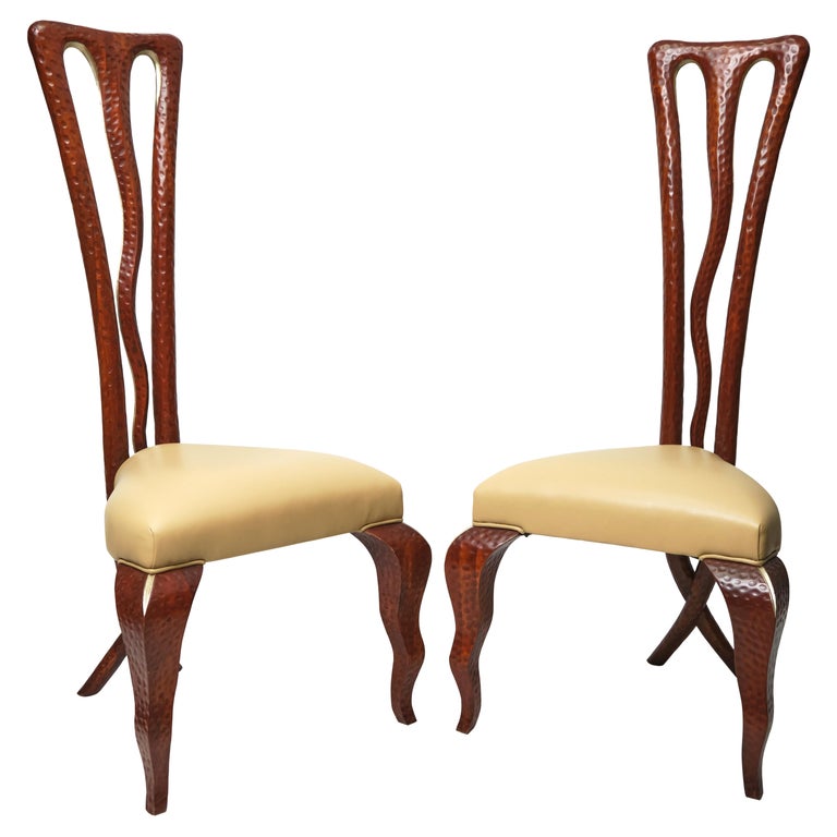 Pair of Christopher Guy Harrison, Dining Chairs For Sale at 1stDibs
