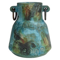 Alvino Bagni Pottery Vessel, Sea Garden Series, 1960s