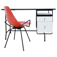 Vintage Mel Abitz Desk and Swivel Chair for Scope Inc