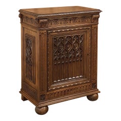 19th Century French Gothic Confiturier, Cabinet