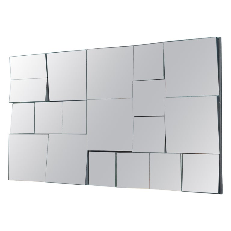 Neal Small Slopes Wall Mirror For Sale