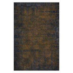 Moooi Small Quiet Collection Patina Cinnamon Tapis rectangulaire en polyamide à fil doux