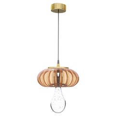 Modern Gold Plated Mushroom I Pendant Lamp by Circu Magical Furniture