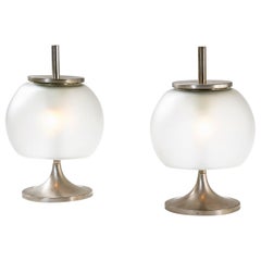 20th Century Emma Gismondi Schweinberger Artemide Pair of Table Lamps Model Chi