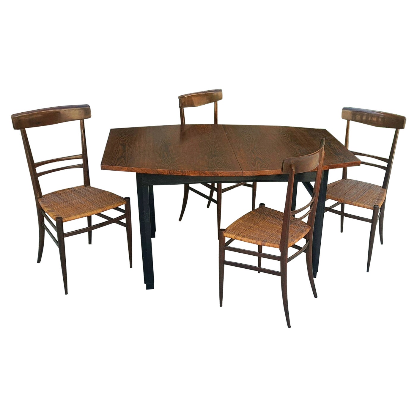 Dining Room Set in Style of Gio Ponti For Sale