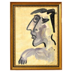 Quadro di Peter Keil, Arte del Medioevo, C 1975, Arte moderna, Dipinto a Parigi
