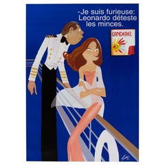 Affiche originale-Edmond Kiraz-Canderel-Léonardo-Parisiennes, C.1990