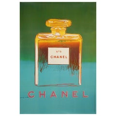 Original Pop Art Poster-Andy Warhol-Chanel No. 5 Perfum-Haute Couture, 1997