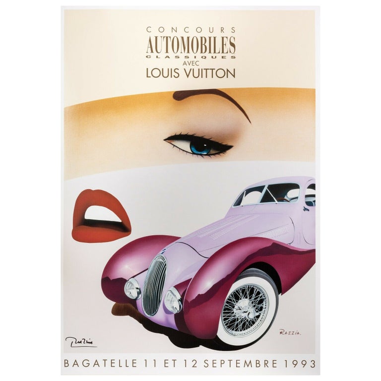 Original Vintage Poster Louis Vuitton Classic 2004 by RAZZIA 