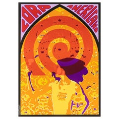 Psychedelic Vintage Poster-Lecourt-Cora Americano Aperitivo-Liqueur, c.1960