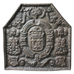 French Louis XIII Style 'Arms of France' Fireback