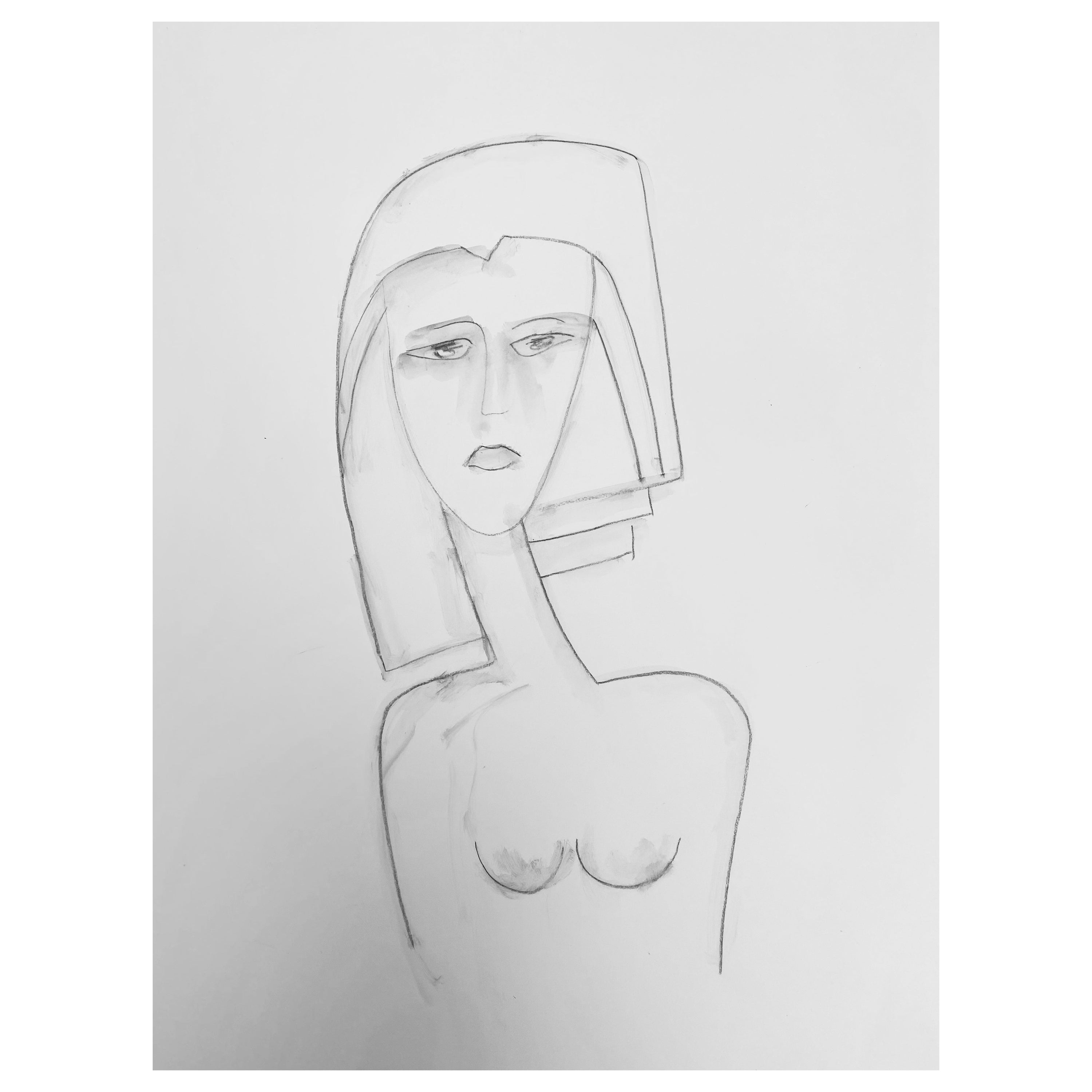 Pencil on Paper 2, André Ferrand, 2011 For Sale