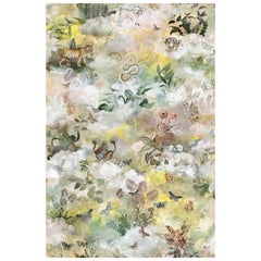 Tapis rectangulaire Memento Medley Twilight de Moooi en laine avec finition ourlet Blind