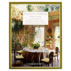 Colefax & Fowler, Then & Now Collections from Hambleden Manor, Brook St, Mayfair