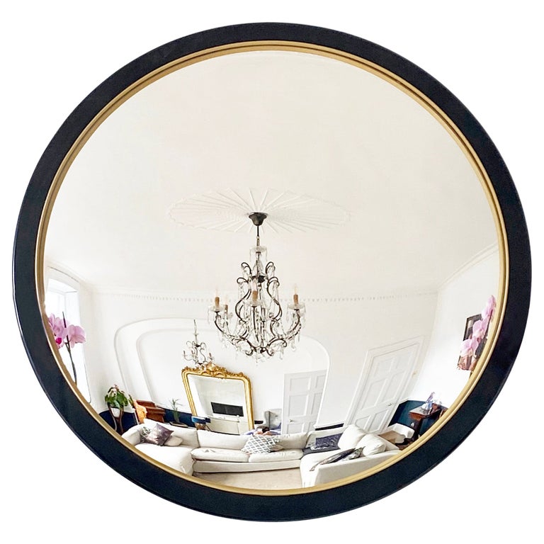 Stilo Nero Convex Mirror For Sale at 1stDibs