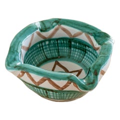 Petite French Ceramic Ashtray by Robert Picault