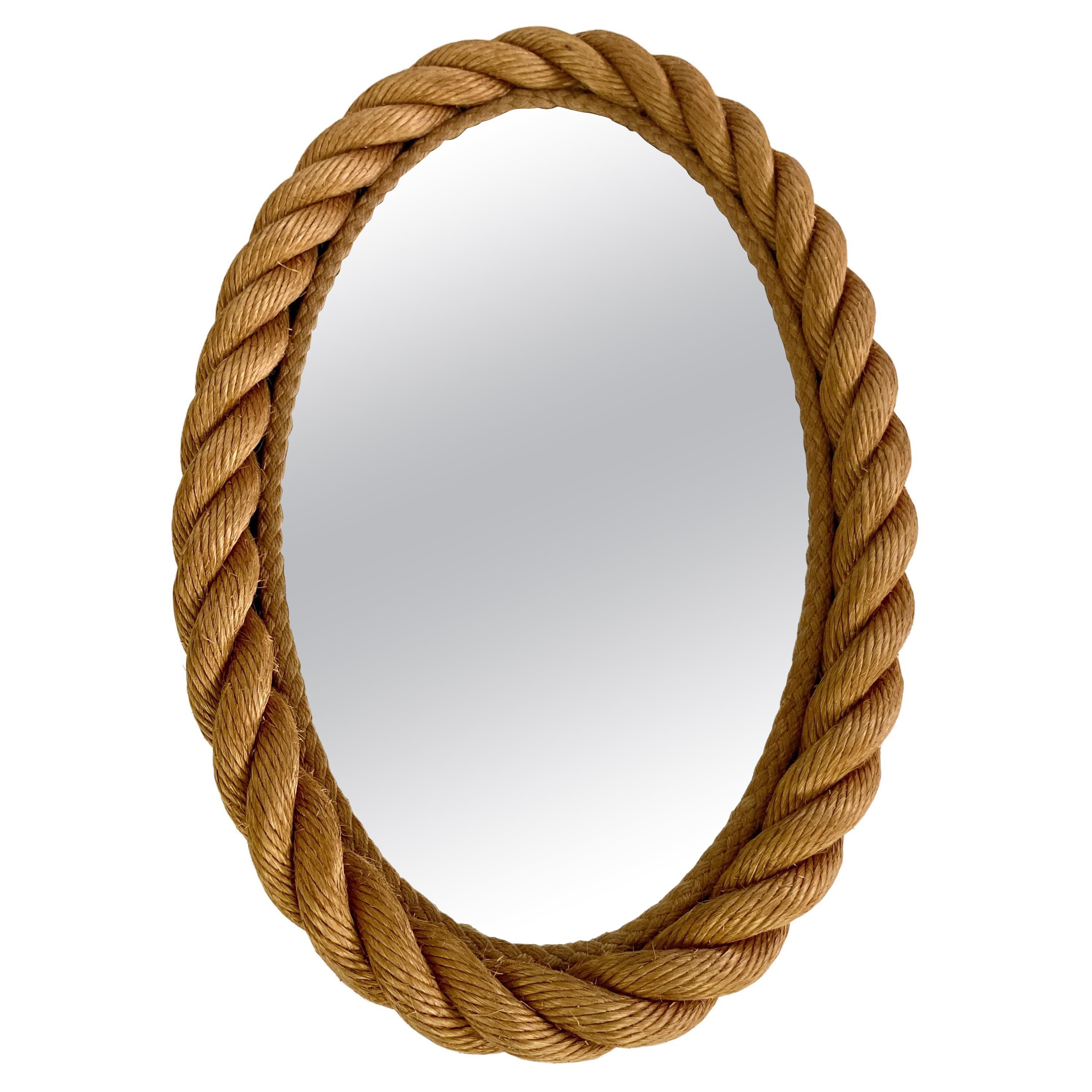 Large Rope Mirror at 1stDibs