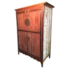 Imaginative Rustic Artisan Handmade Reclaimed Wood Cabinet