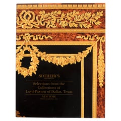 Sotheby's: 1993, Loyd-Paxton Collection of Dallas Texas, 1st Ed