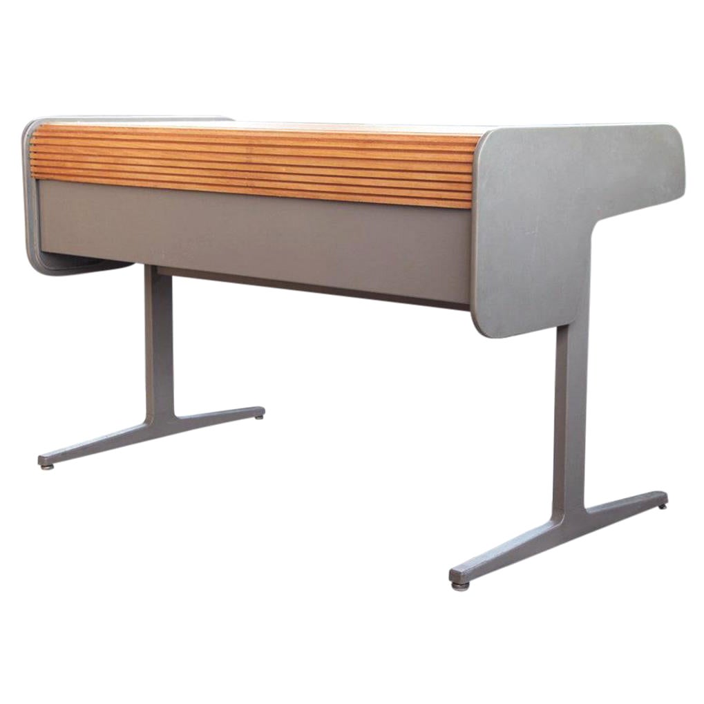 1970s Mediados de siglo George Nelson Herman Miller "Action Office" Escritorio enrollable Exec.