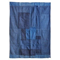 Antique 'Boro' Blue Patched Textile, Japan, Late 19th Century