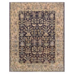 High Quality Agra Inspired Handwoven Wool Rug